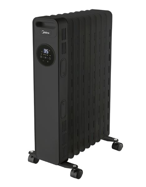 Midea 9 Fin Oil Heater Digital